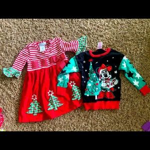2T Christmas Lot, Disney- Mickey Minnie/Grinch